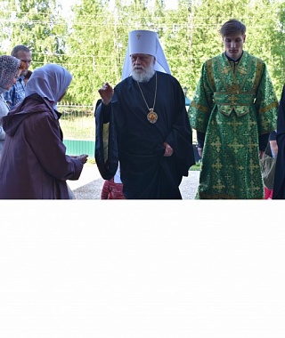 Епископ Паисий поздравил митрополита Таллинского Евгения с 30-летием архиерейской хиротонии